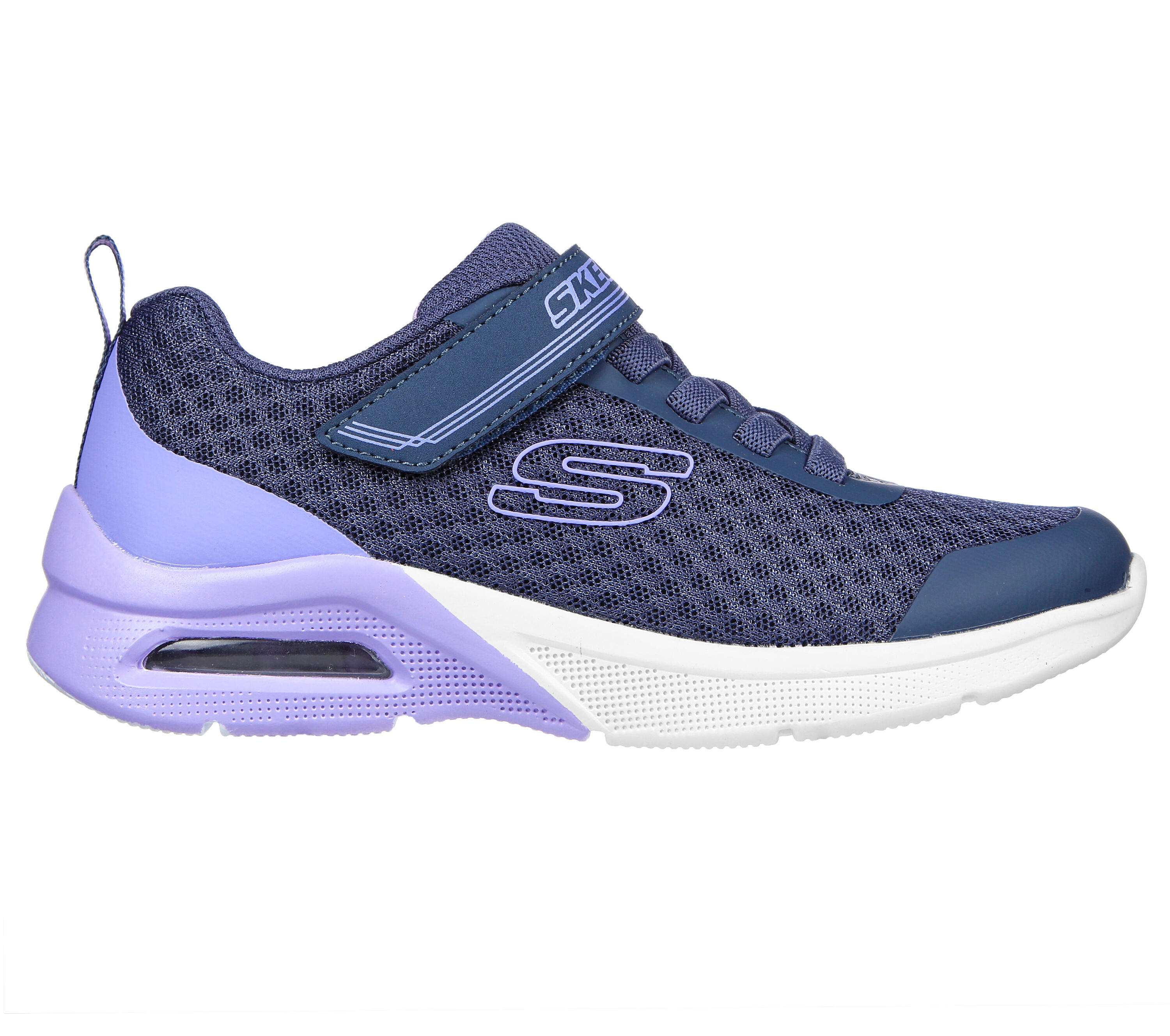 SKECHERS Enfants MICROSPEC MAX EPIC Chaussures de sport Gris foncé / Lavande 5/5