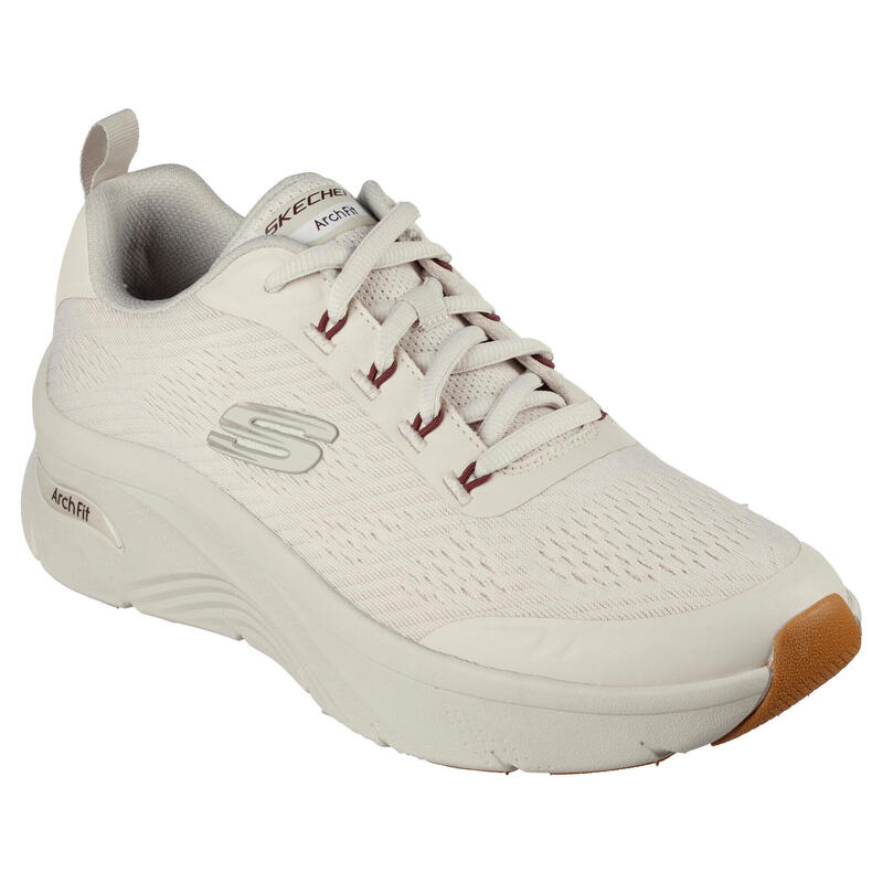 SKECHERS Men ARCH FIT D'LUX SUMNER Sneakers Blanc velouté