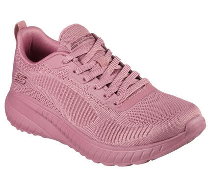 SKECHERS Femme BOBS SQUAD CHAOS FACE OFF Sneakers Framboise