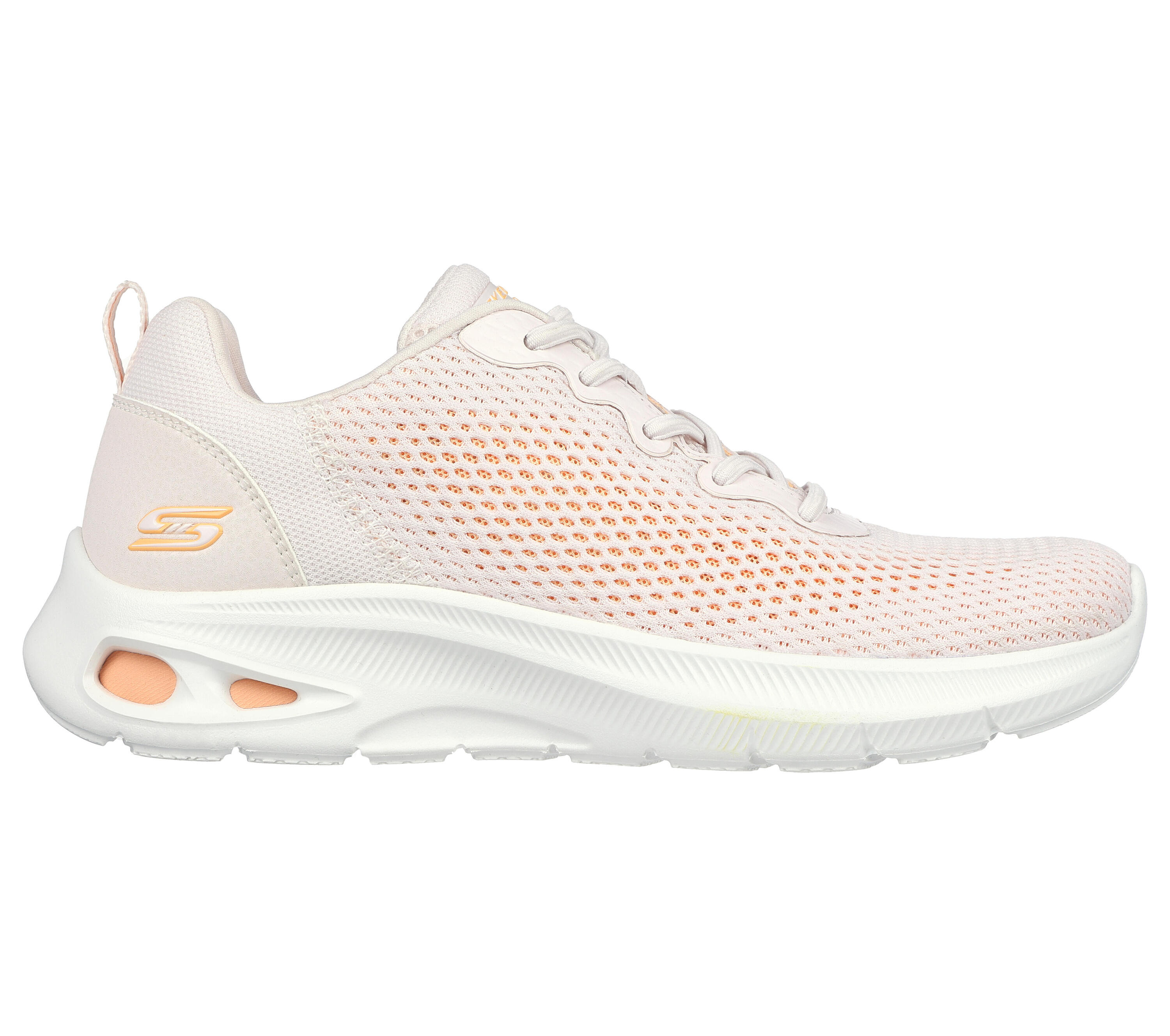 Damen BOBS UNITY HINT OF COLOR Sneakers Beige / Orange 5/5