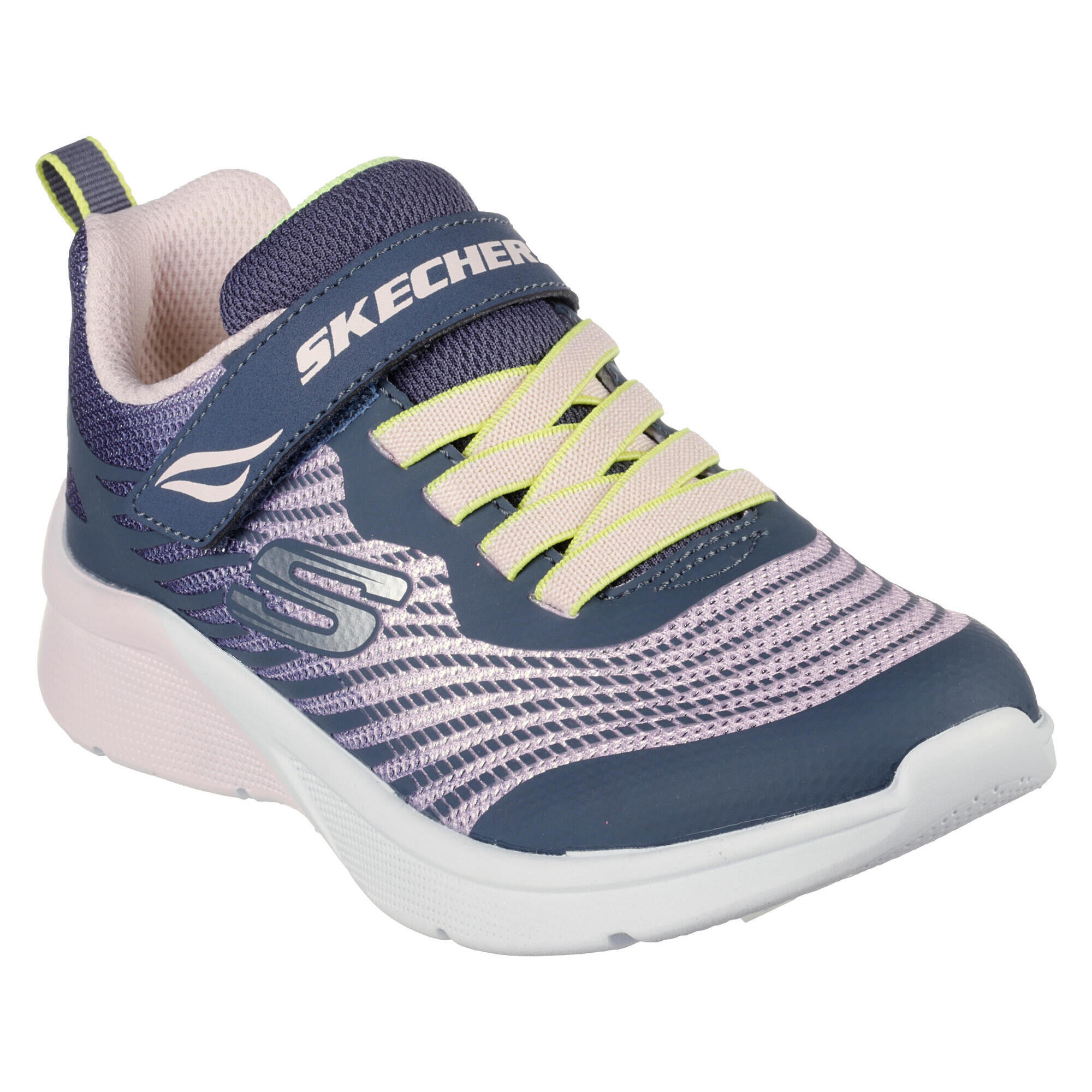 Skechers - Skechers Enfants Microspec Rejoice Racer Sneakers Gris Foncé / Multicolore - Baskets - Gris - 28 - Decathlon