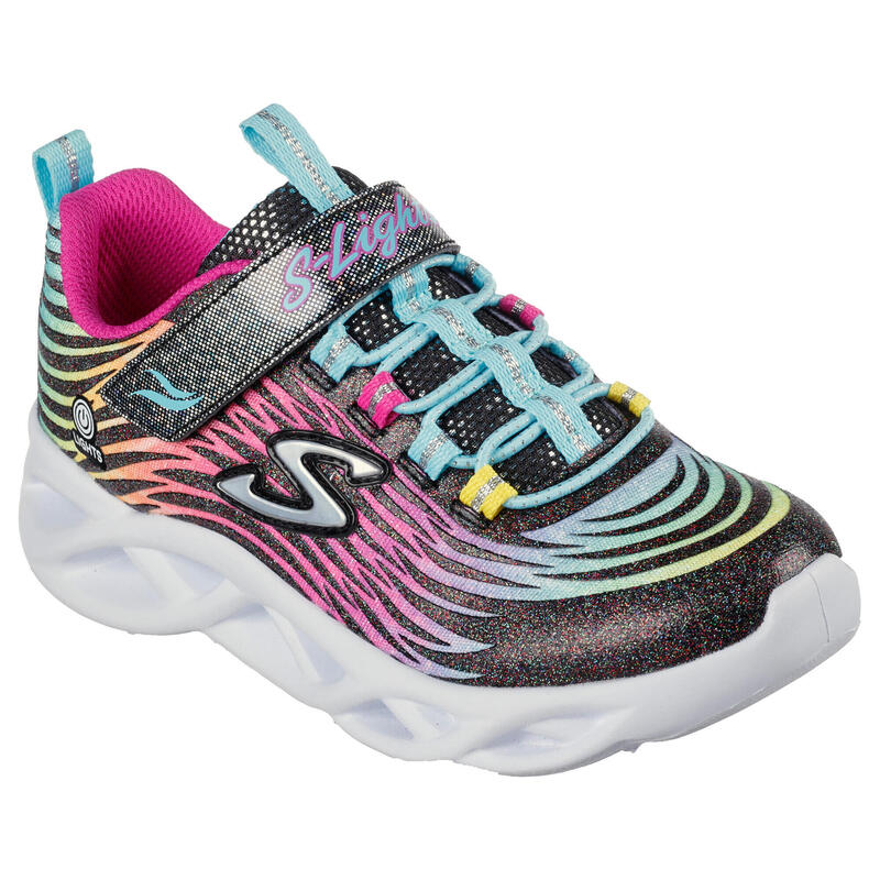 SKECHERS Kids TWISTY BRIGHTS MYSTICAL BLISS Sneakers Noir / Multicolore