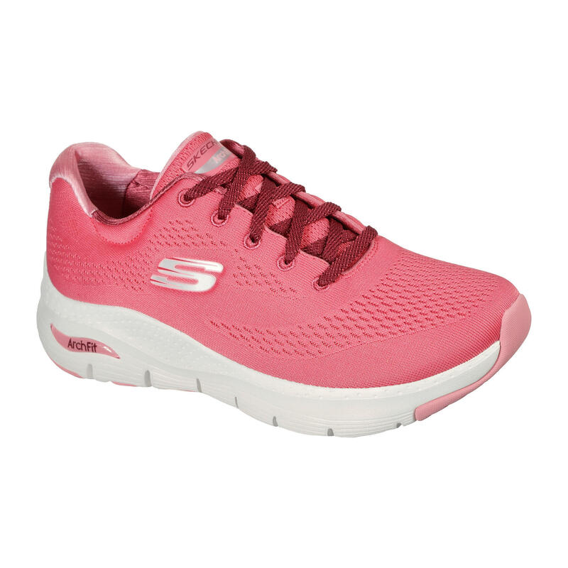 Skechers sneakersy damskie różowe arch fit big appeal buty treningowe
