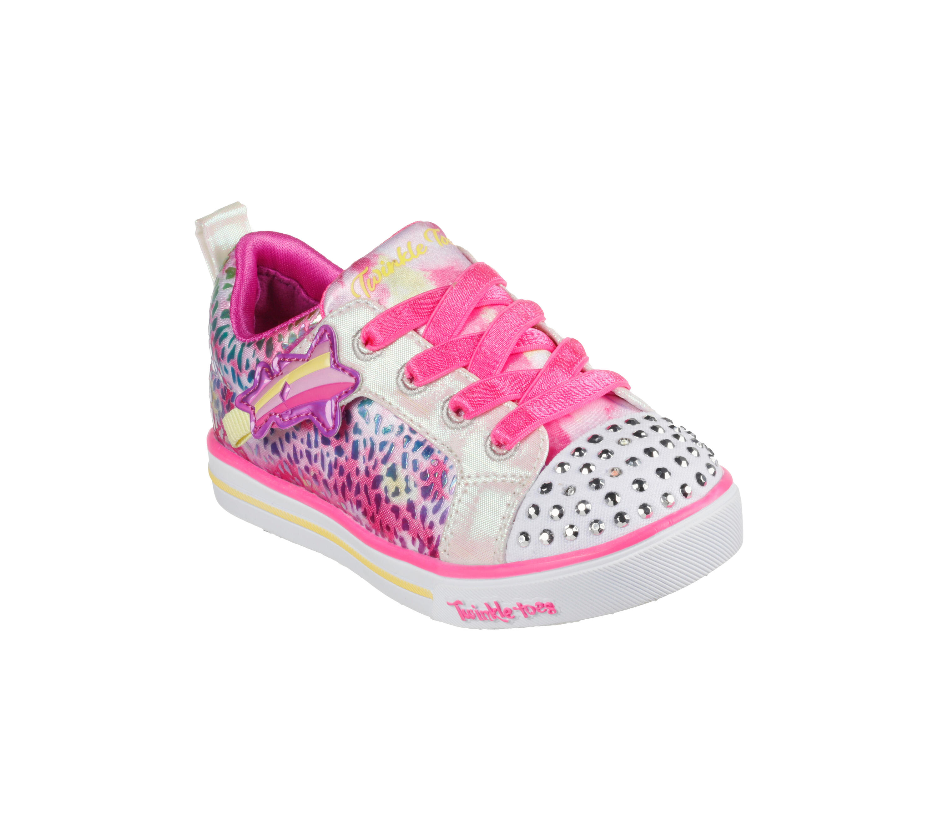 SKECHERS Sneakers Bambina SPARKLE LITE GALACTIC SHINES Rosato fucsia