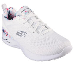 SKECHERS Femmes SKECH-AIR DYNAMIGHT LAID OUT Sneakers Blanc / Multicolore