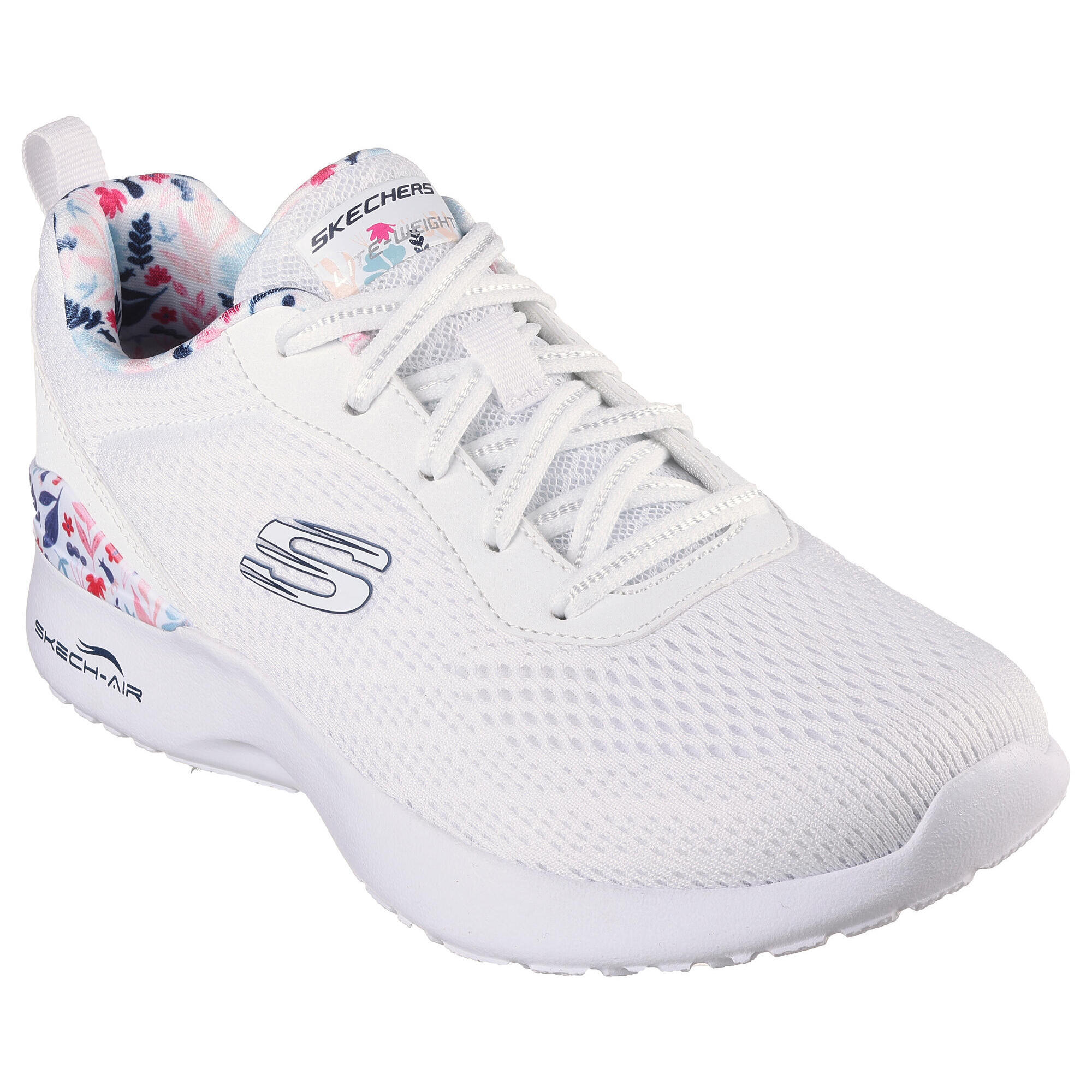 Women's SKECH-AIR DYNAMIGHT LAID OUT White Sneakers