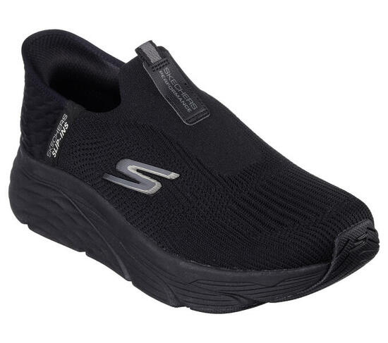 Zapatos Skechers Max Cushioning Advantageous negros slip-on