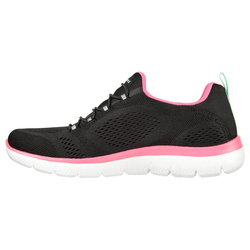 SKECHERS Women SUMMITS PERFECT VIEWS Sneakers Noir / Rose vif