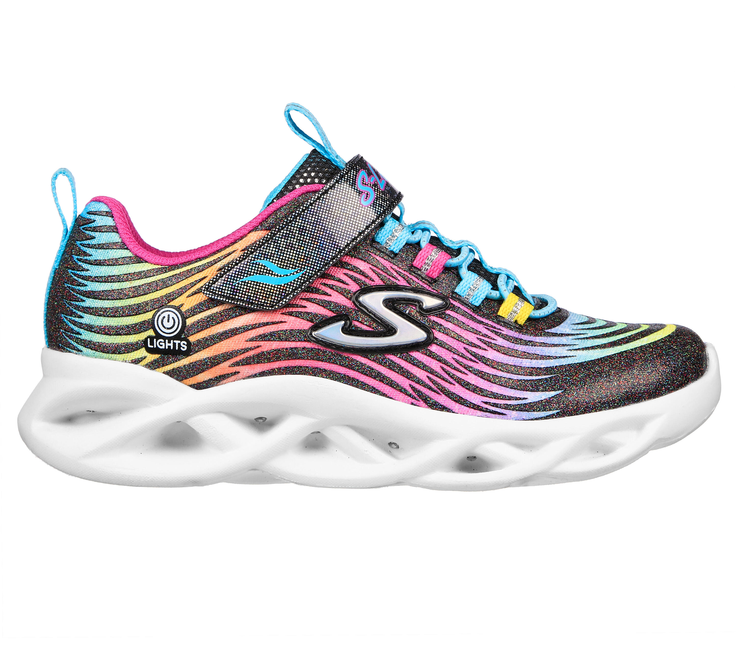 Sneakers Bambina TWISTY BRIGHTS MYSTICAL BLISS Nero / Multicolore 5/5