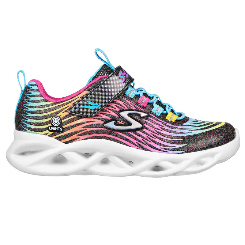 SKECHERS Kids TWISTY BRIGHTS MYSTICAL BLISS Sneakers Noir / Multicolore