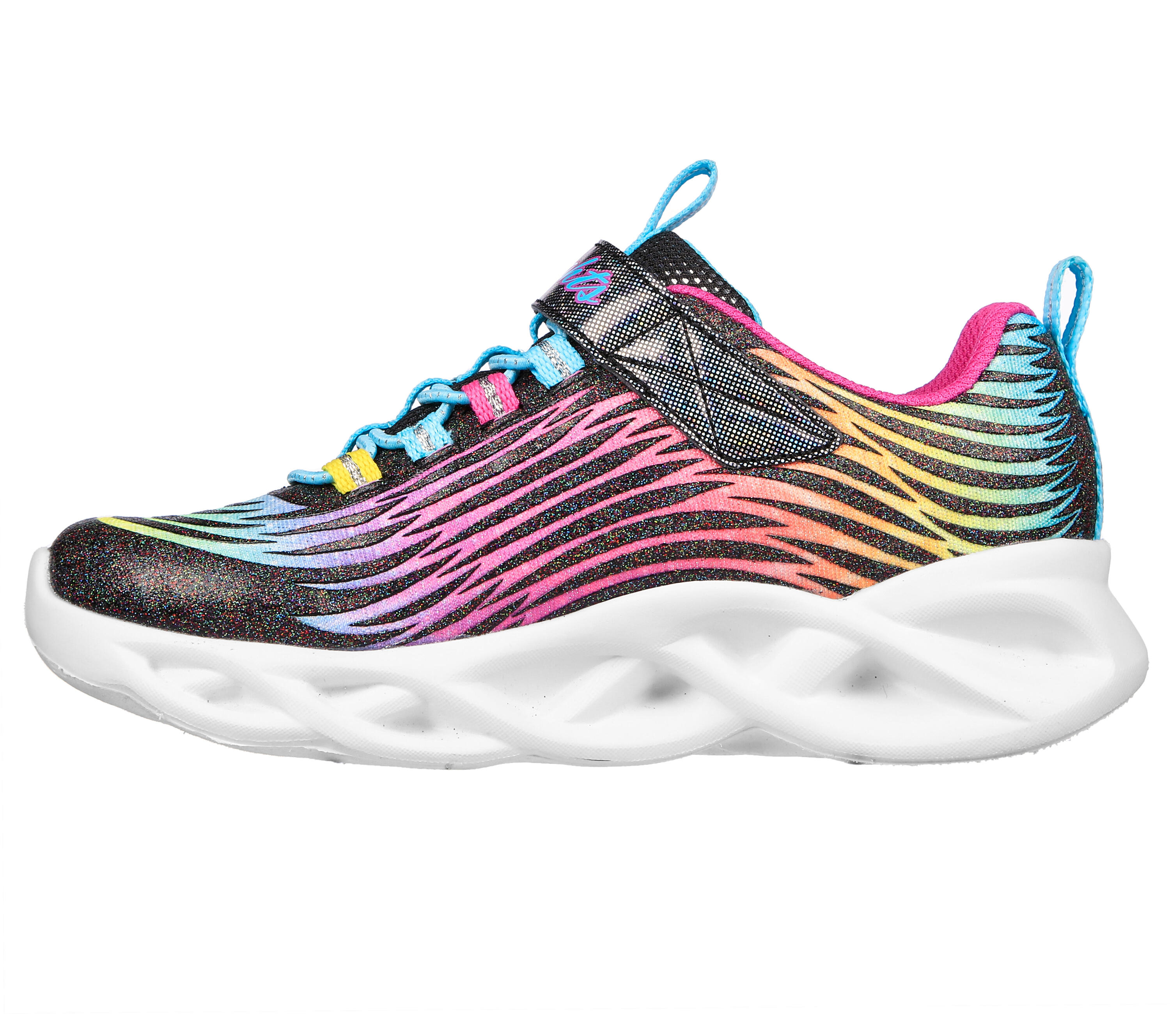Sneakers Bambina TWISTY BRIGHTS MYSTICAL BLISS Nero / Multicolore 4/5