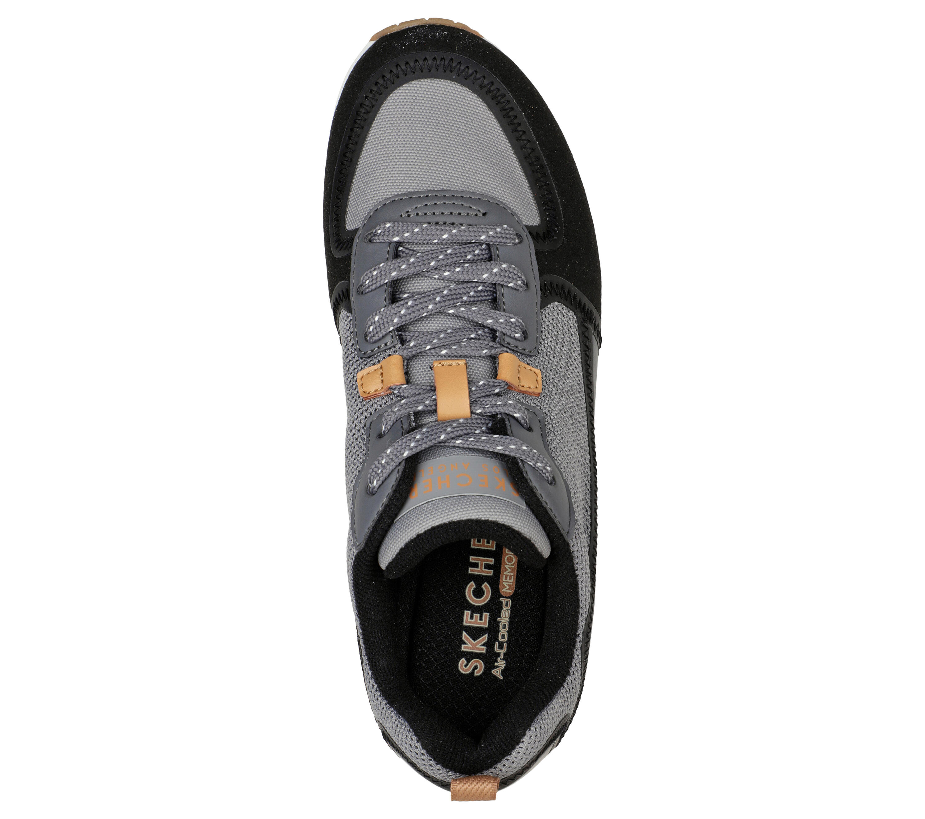 SKECHERS Femmes UNO LAYOVER Sneakers Noir / Gris 2/5