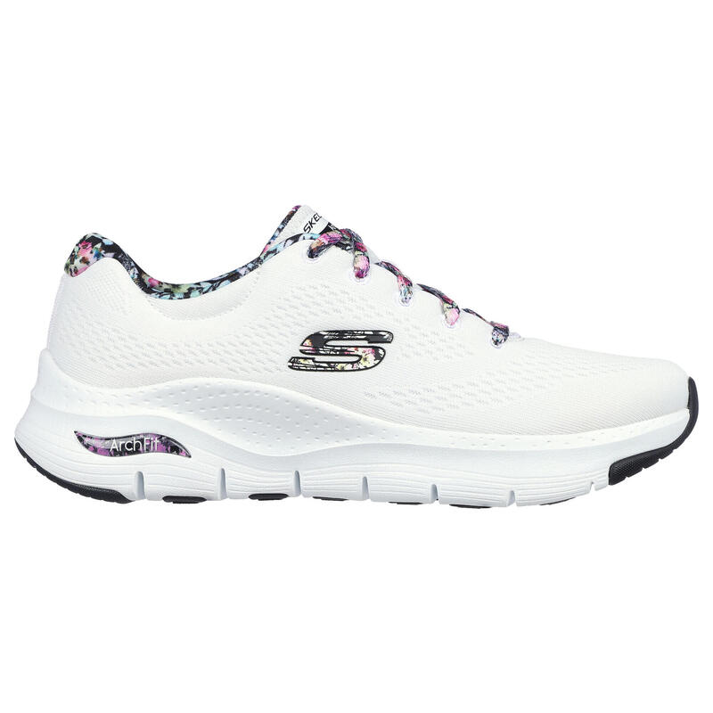 SKECHERS Women ARCH FIT FIRST BLOSSOM Sneakers Vit / Veelkleurig