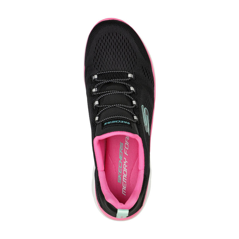 SKECHERS Women SUMMITS PERFECT VIEWS Sneakers Zwart / Pink