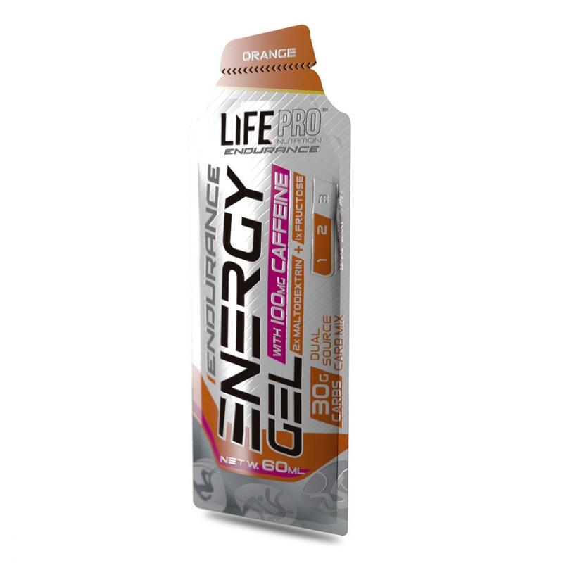 Gel energético Life Pro Endurance Caffeine Energy gel 60ml