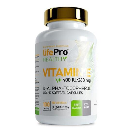 Vitamin E 400 IE – 100 LifePRO-Kapseln