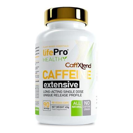 Koffein Extensive 200mg - 90 vegane Kapseln LifePRO