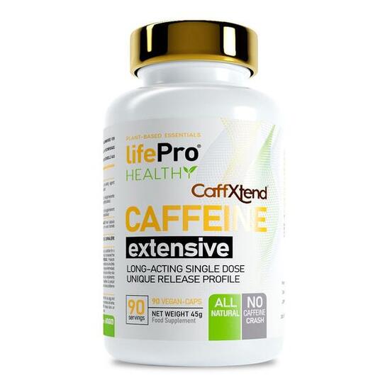 Koffein Extensive 200mg - 90 vegane Kapseln LifePRO