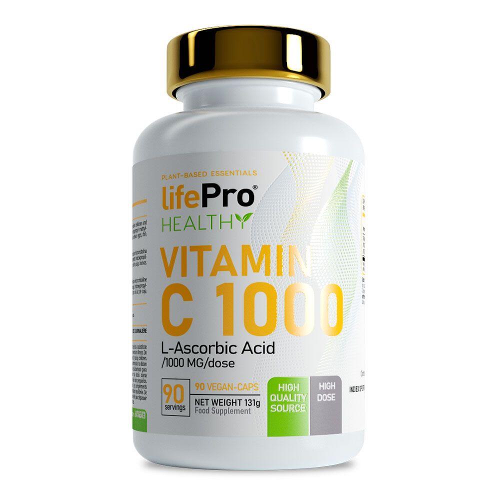 LIFE PRO NUTRITION Vitamine C 1000 mg - 90 LifePRO Vegan Capsules