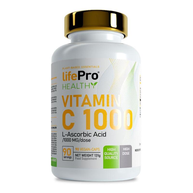 Vitaminas Life Pro Vitamina C 1000mg 90 caps.