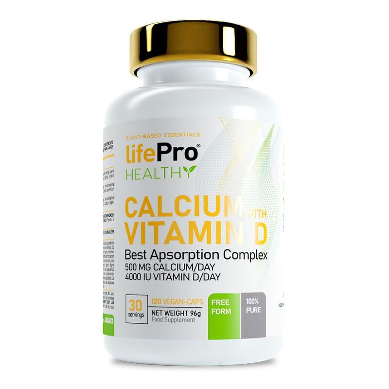 Vitaminas Life Pro Healthy Calcium + Vitamin D 120 vcaps
