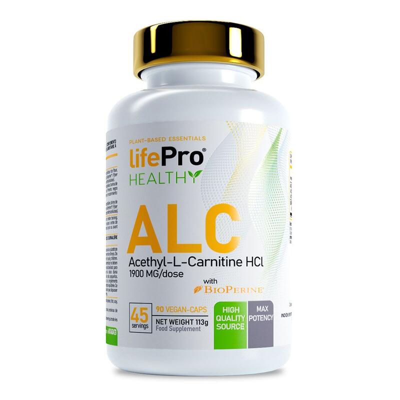 Quema grasas Life Pro Essentials ALC1000 Acetyl-Lcarnitine 90 caps.