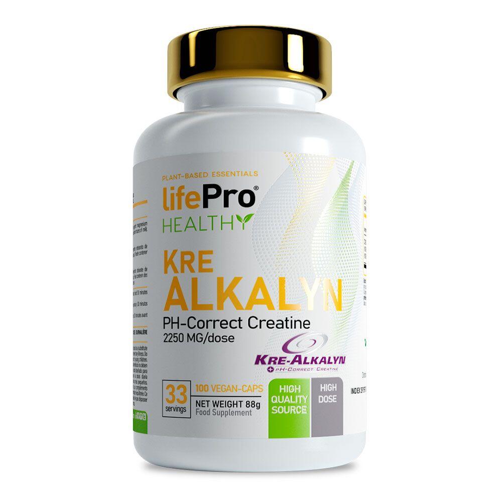 LIFE PRO NUTRITION Kre Alkalyn 2250mg - 100 LifePRO Vegan Capsules