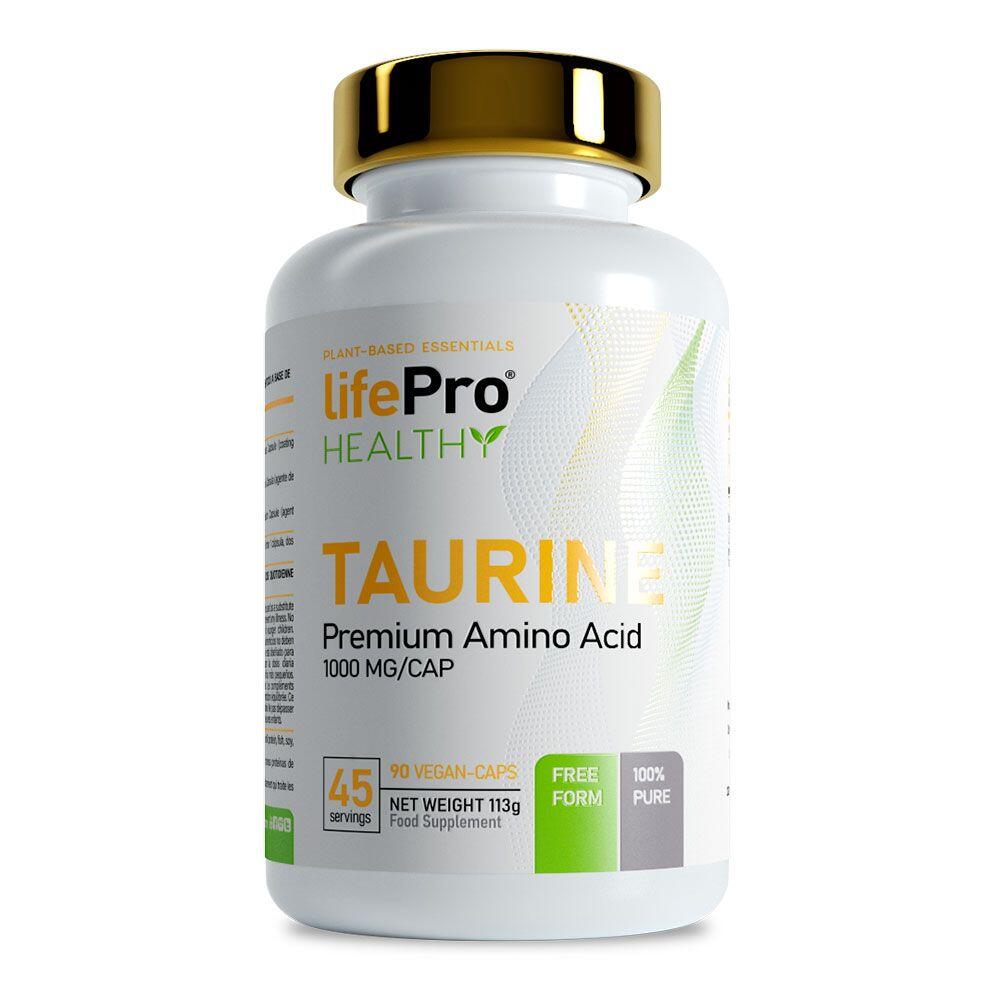 LIFE PRO NUTRITION Taurine 1000mg - 90 LifePRO Vegan Capsules
