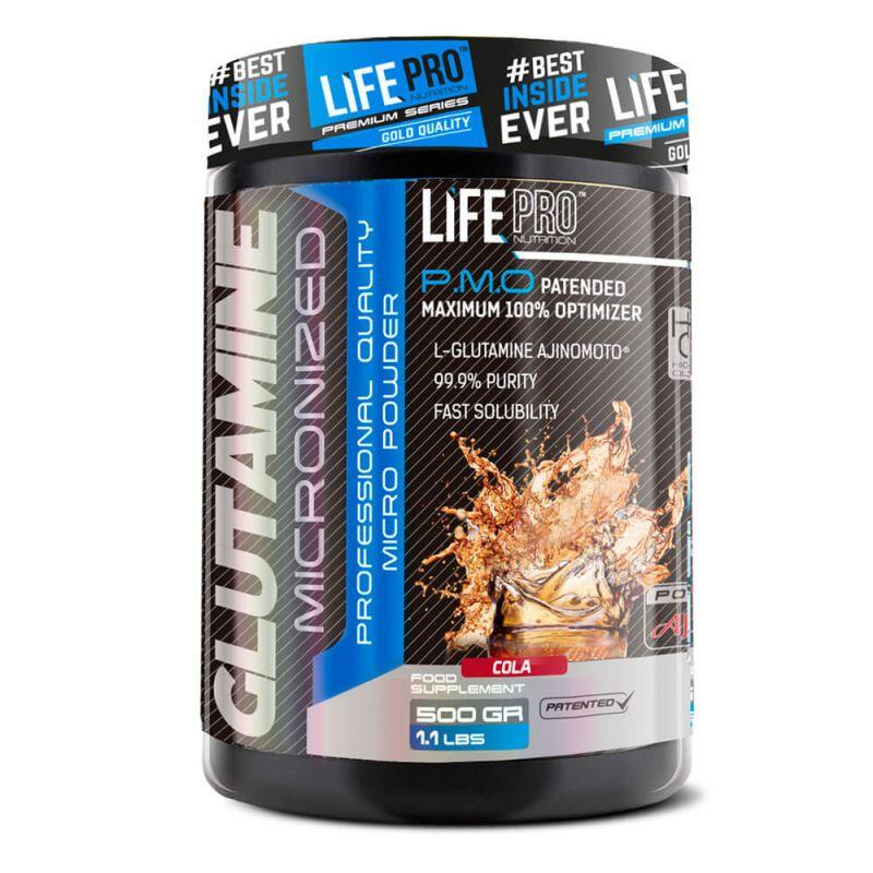 Glutamine - 500g Cola da LifePRO