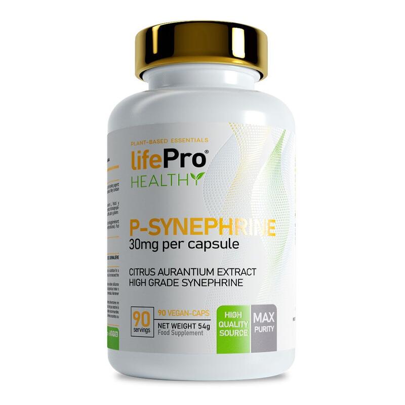 Quema grasas Life Pro Synephrine 30mg 90 VEGANCAPS Citrus Aurantium Extract