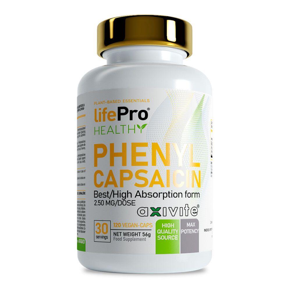 LIFE PRO NUTRITION Fenil capsaicina - 120 Capsule vegane LifePRO