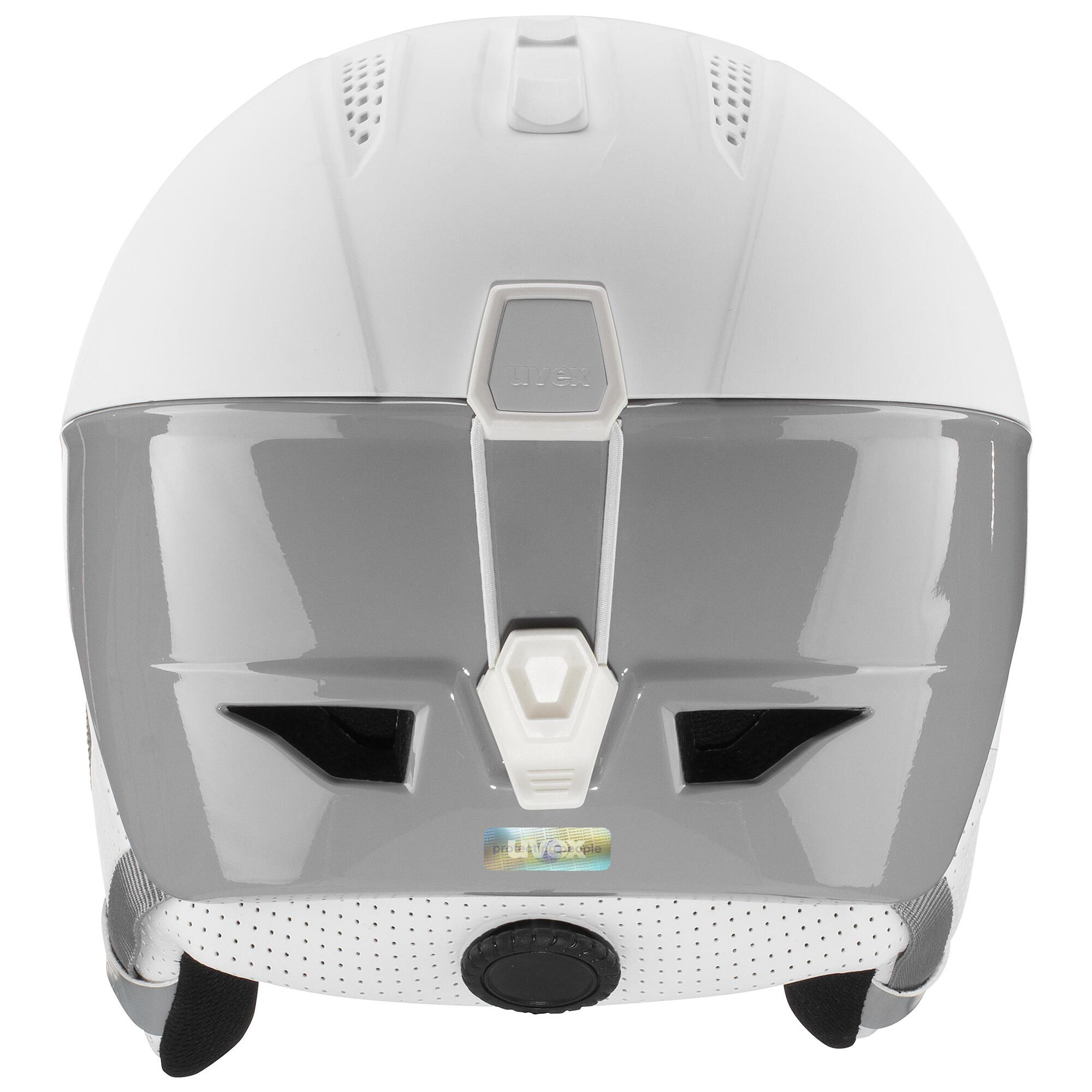 Casque de ski Uvex ultra pro - white-grey matt 2/5