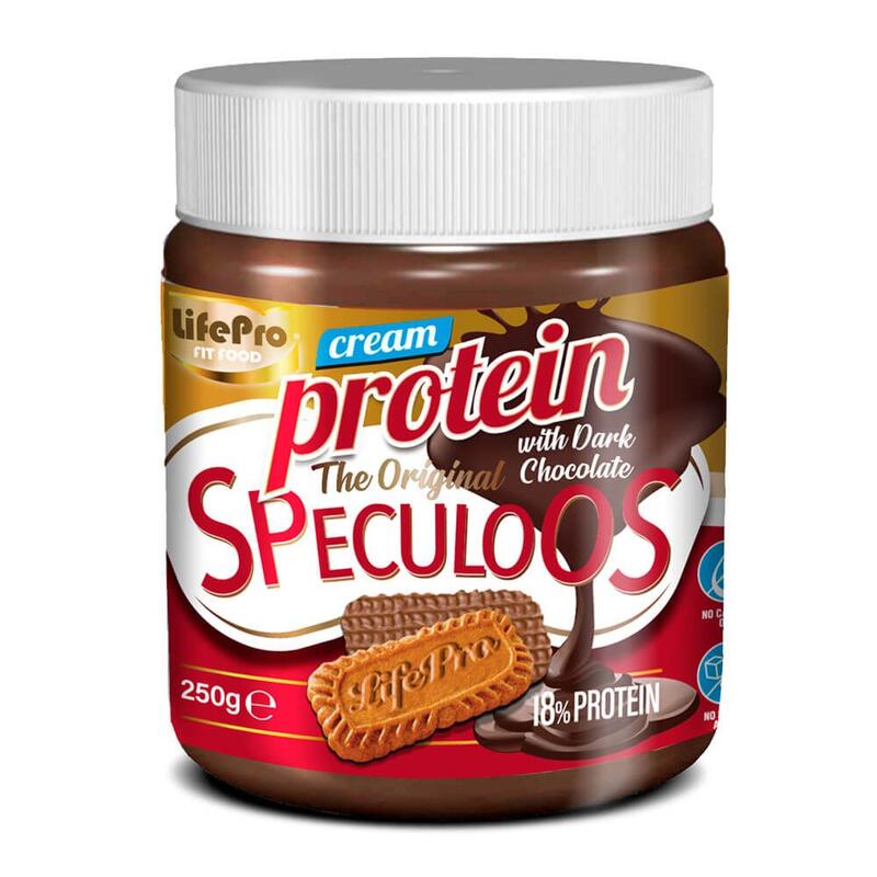 Natillas energéticas Life Pro Fit Food Protein Cream Dark Chocolate 250g.