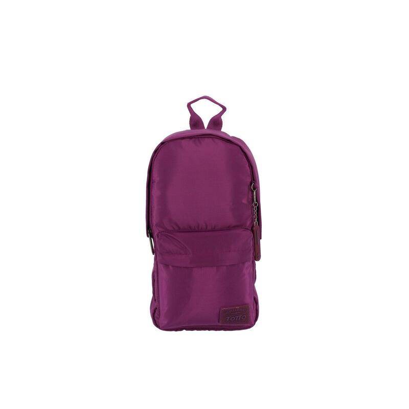 Mochila bandolera juvenil Kleves Totto Negro 5.79 L