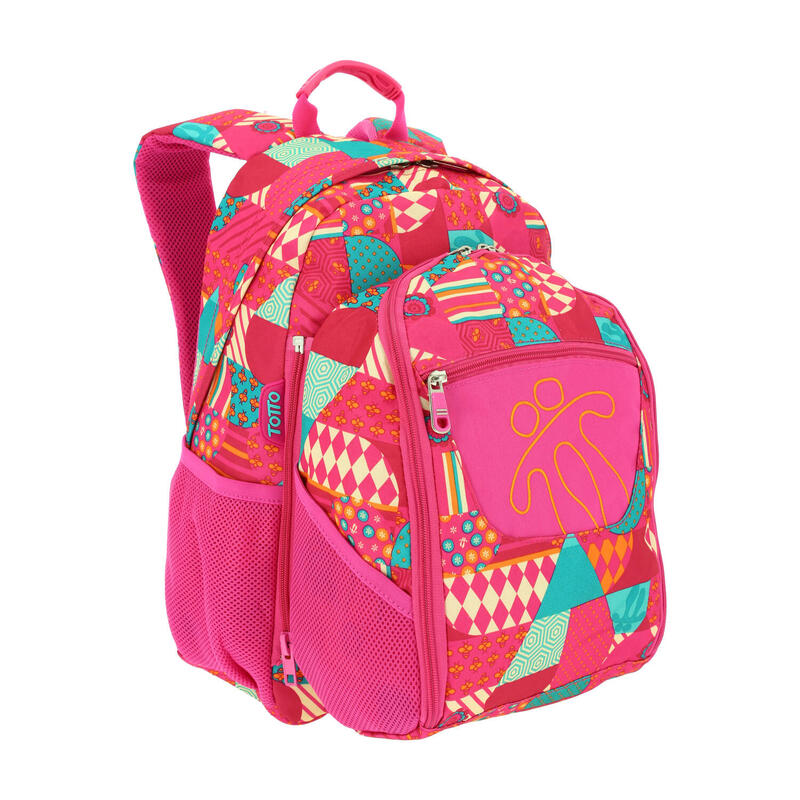 Mochila escolar Cartulina Totto Rosa 22.95 L