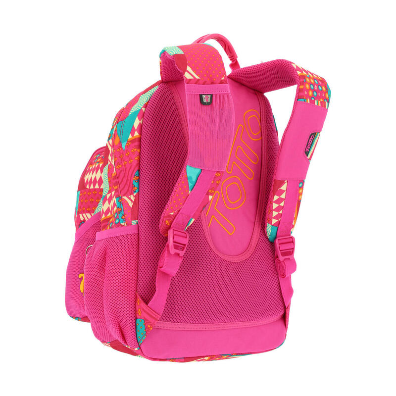 Mochila escolar Cartulina Totto Rosa 22.95 L