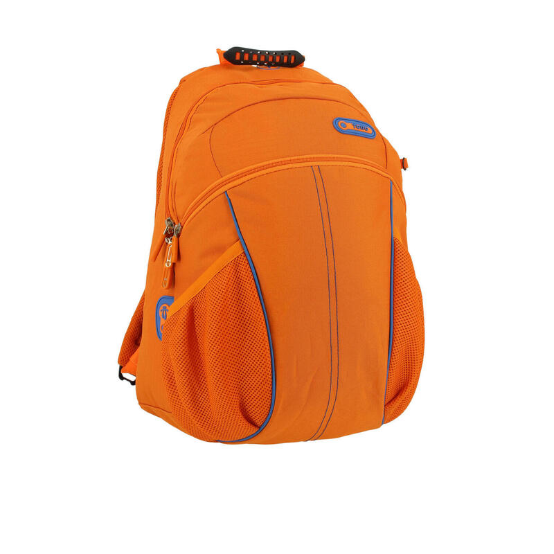 Mochila urbana bolsillo p/ portátil 13"/14" Prinston Totto Naranja 18.15 L