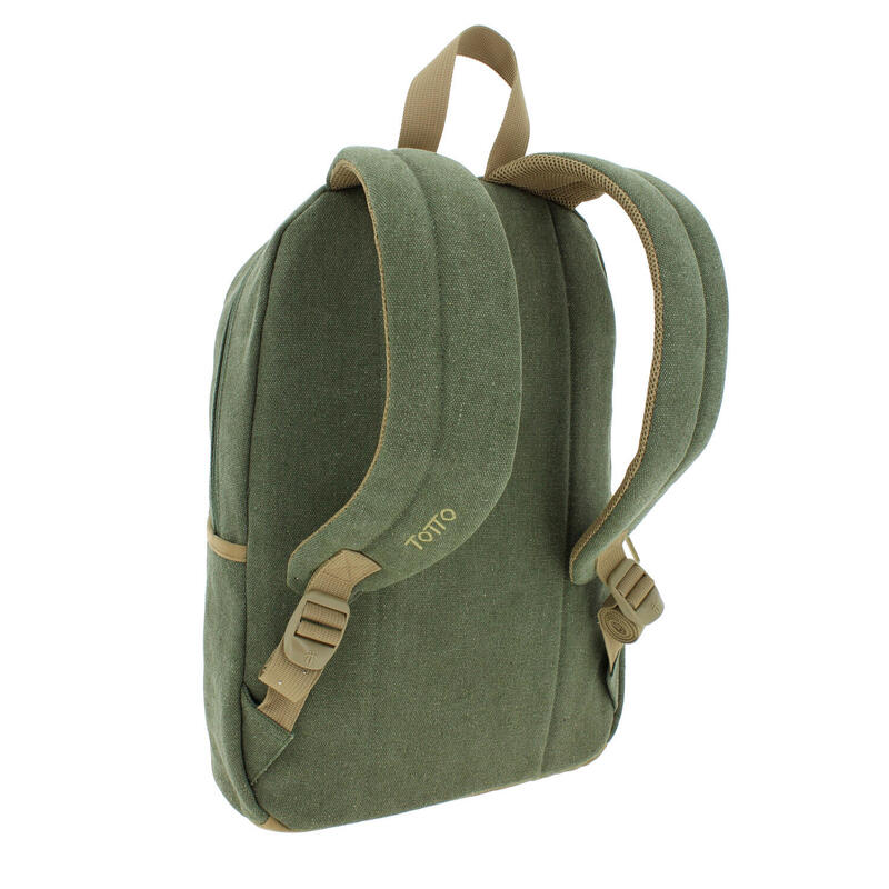 Mochila urbana Jaideny Totto Verde 16.2 L