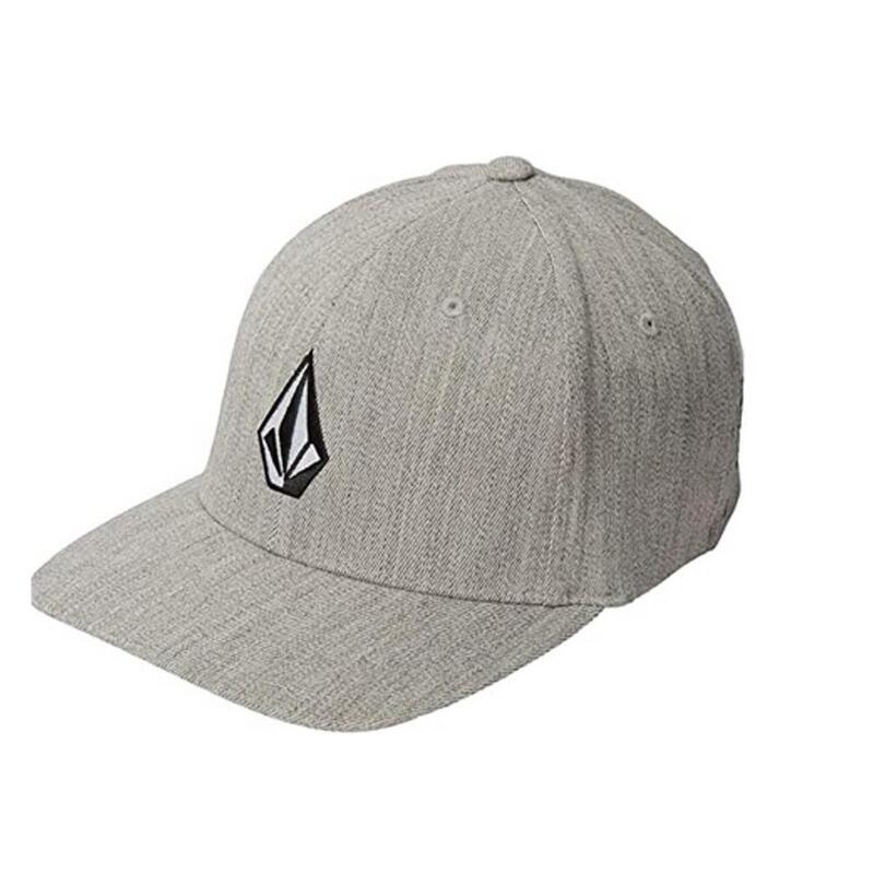 Volcom Logo Cap Full Stone Heather hellgrau