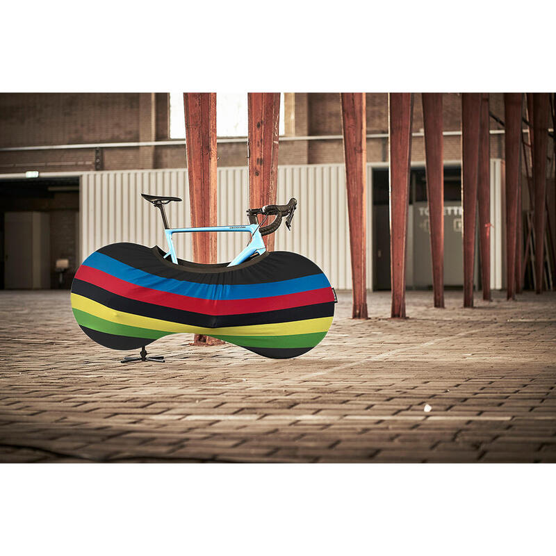 DS COVERS Wheel Bike Sock - design RAINBOW