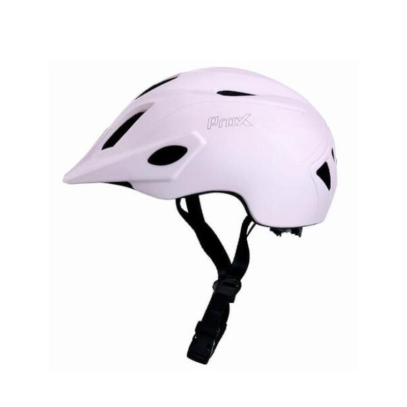 Casque de vélo pour enfant - Rose Claire - Casque avec éclairage