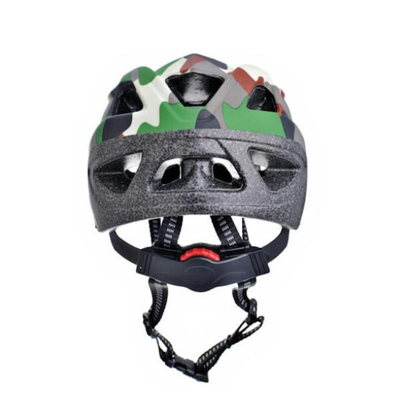 Casque de vélo pour enfants - Green Camo Junior - Casque enfants Garçons