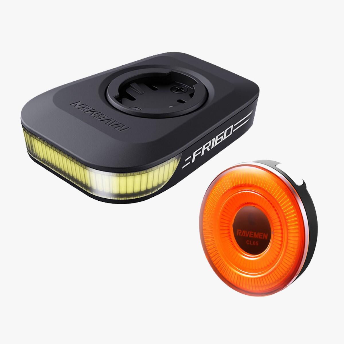 RAVEMEN Ravemen fietsverlichtingsset LS03 combi (FR160 + CL05)