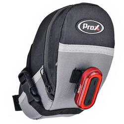 Sacoche de selle - Vélo de course VTT - Gris Noir - Pannier Bagage