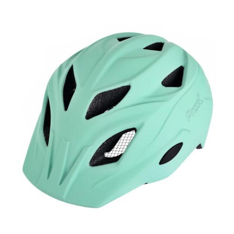 Kinderfietshelm - Mint - Kinderhelm met verlichting