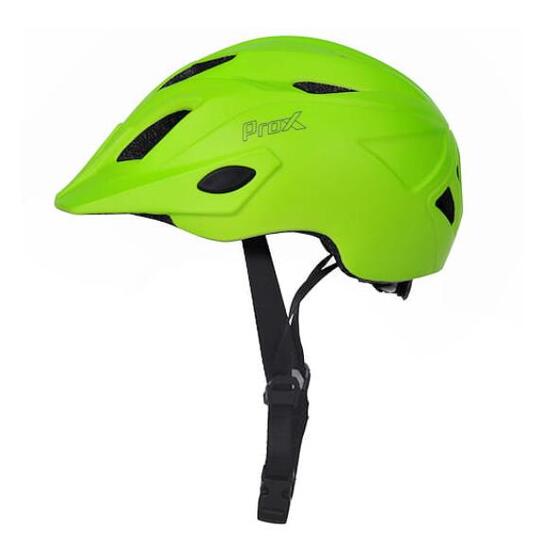 Casque de vélo pour enfants Fluo Jaune-Vert - Casque pour enfants avec lumières