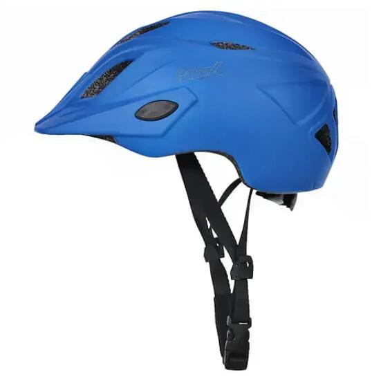 Child Bike Helmet - Blue - Helmet with Light