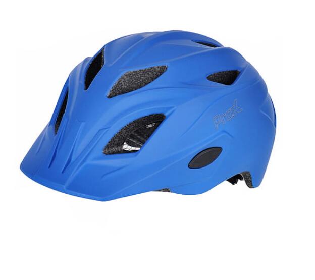 Kask rowerowy dla dzieci - Niebieski - Kask dziecięcy z oświetleniem 2/4