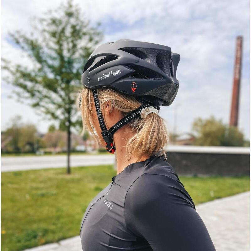 Casque de cyclisme - Noir mat - Hommes/Femmes