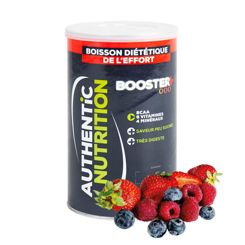 Boisson énergétique - Booster+ 500 gr Fruits Rouges